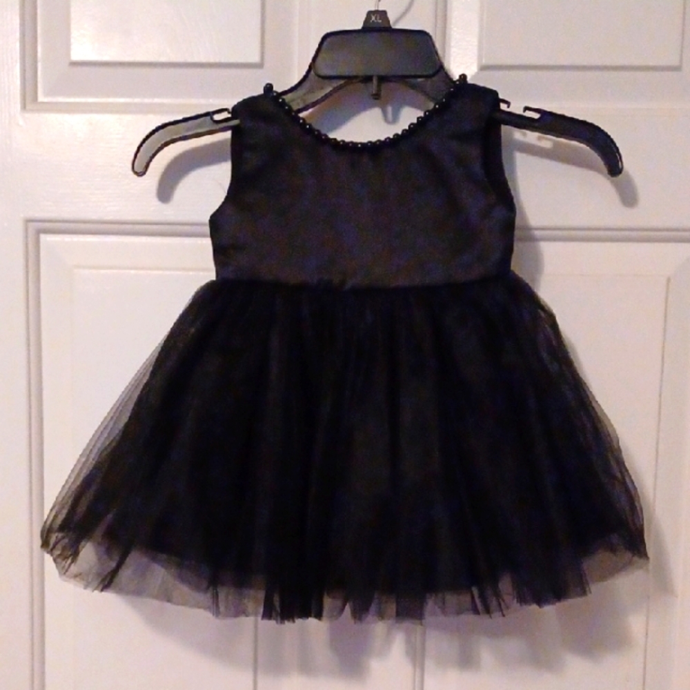 Elegant Black Kids Costume Dress